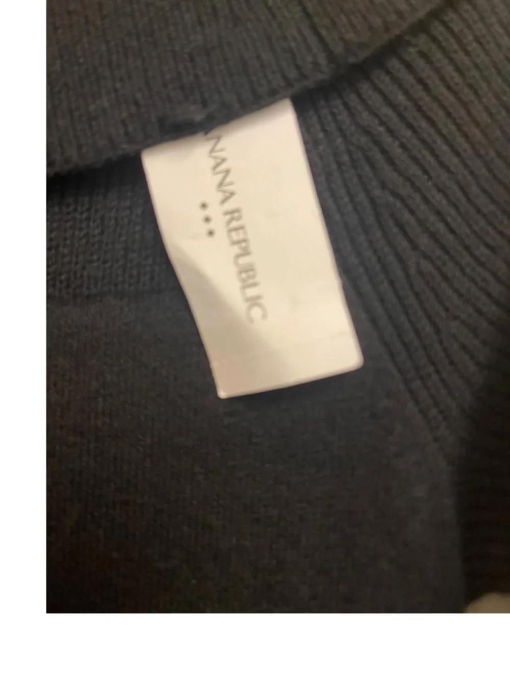 Banana Republic Black Off Shoulder Rib Knit Maxi Dress XS NEW - Picture 2 of 8